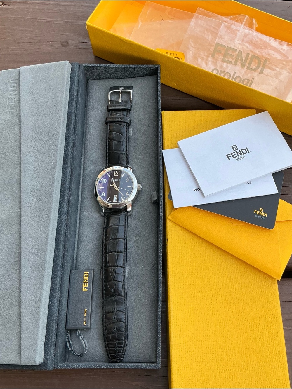 Authentic FENDI  DRESS watch 🔥🔥 - Picture 16 of 16